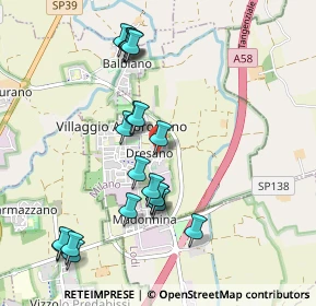 Mappa Via Varese, 20070 Dresano MI, Italia (1.02)