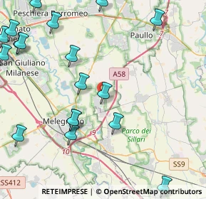 Mappa Via Varese, 20070 Dresano MI, Italia (5.74889)