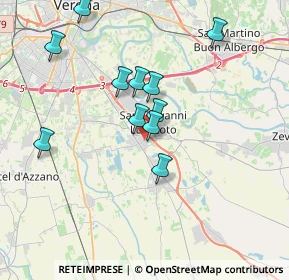 Mappa Via II Giugno, 37057 San Giovanni Lupatoto VR, Italia (3.31455)