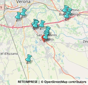 Mappa Via II Giugno, 37057 San Giovanni Lupatoto VR, Italia (3.65)