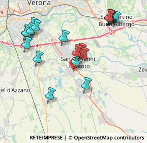 Mappa Via II Giugno, 37057 San Giovanni Lupatoto VR, Italia (4.2225)