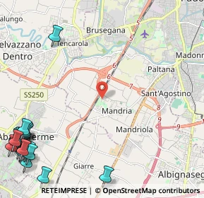 Mappa Via U. Boccioni, 35142 Padova PD, Italia (3.7425)