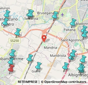 Mappa Via U. Boccioni, 35142 Padova PD, Italia (3.202)