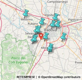 Mappa Via U. Boccioni, 35142 Padova PD, Italia (5.34462)