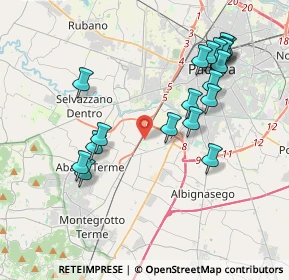 Mappa Via U. Boccioni, 35142 Padova PD, Italia (4.08579)