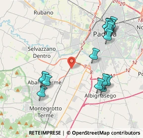 Mappa Via U. Boccioni, 35142 Padova PD, Italia (4.48313)