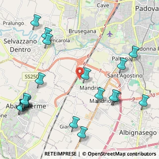 Mappa Via U. Boccioni, 35142 Padova PD, Italia (2.8895)