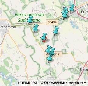 Mappa 20088 Gudo Visconti MI, Italia (3.69636)