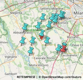 Mappa 20088 Gudo Visconti MI, Italia (6.97789)