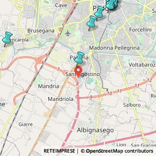 Mappa Via Andrea Mantegna, 35020 Albignasego PD, Italia (3.77214)