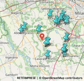 Mappa Via Don Eugenio Dotti, 20088 Gudo Visconti MI, Italia (7.61)