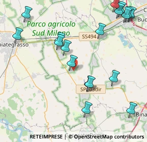 Mappa Via Don Eugenio Dotti, 20088 Gudo Visconti MI, Italia (5.185)