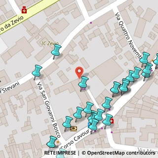 Mappa Corso Camillo Benso Conte di Cavour, 37059 Zevio VR, Italia (0.09655)