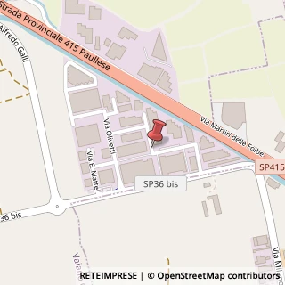 Mappa Via delle industrie 2, 26010 Vaiano Cremasco, Cremona (Lombardia)