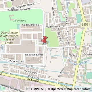 Mappa Via olivetti, 26013 Crema, Cremona (Lombardia)