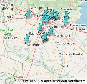 Mappa Via Tito Speri, 25024 Leno BS, Italia (13.05375)