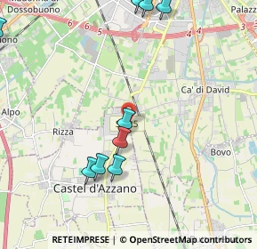 Mappa Via Scopella, 37060 Castel d'Azzano VR, Italia (3.02929)