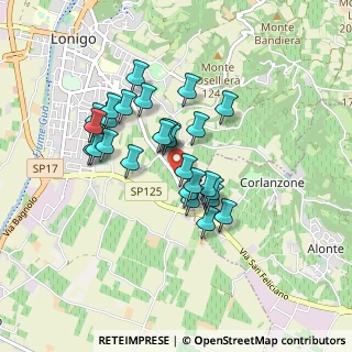 Mappa SP S. Feliciano, 36045 Lonigo VI, Italia (0.68214)
