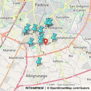 Mappa Via Bosco Wollemborg, 35124 Padova PD, Italia (1.49167)