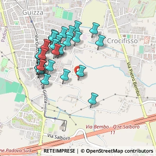 Mappa Via Bosco Wollemborg, 35124 Padova PD, Italia (0.49267)