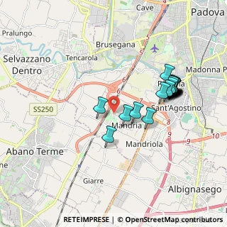 Mappa Via F.Casorati, 35142 Padova PD, Italia (1.831)