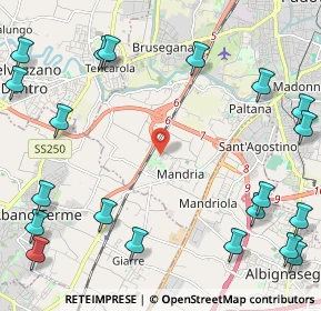 Mappa Via F.Casorati, 35142 Padova PD, Italia (3.201)