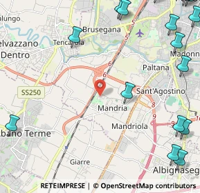 Mappa Via F.Casorati, 35142 Padova PD, Italia (3.699)