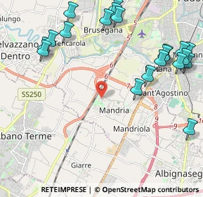 Mappa Via F.Casorati, 35142 Padova PD, Italia (2.7575)