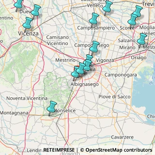 Mappa Via F.Casorati, 35142 Padova PD, Italia (21.10857)