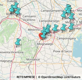 Mappa Via F.Casorati, 35142 Padova PD, Italia (19.41059)