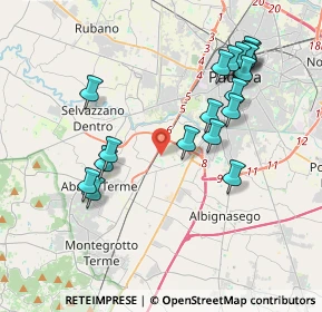 Mappa Via F.Casorati, 35142 Padova PD, Italia (4.05895)