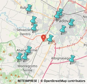 Mappa Via F.Casorati, 35142 Padova PD, Italia (4.335)