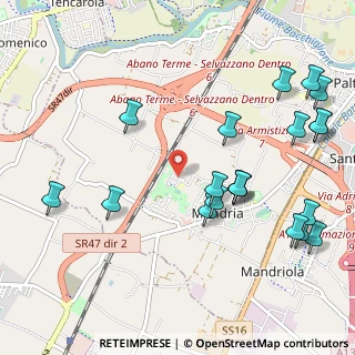 Mappa Via F.Casorati, 35142 Padova PD, Italia (1.2555)