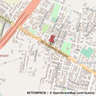 Mappa Via G. Marconi, 180A, 35020 Ponte San Nicolò, Padova (Veneto)