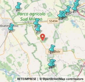 Mappa Piazza Vittorio Veneto, 20088 Gudo Visconti MI, Italia (5.32167)