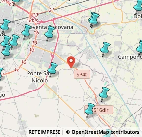 Mappa Via Petrarca, 35020 Saonara PD, Italia (6.757)