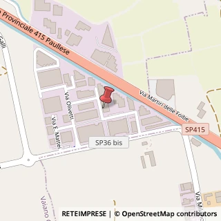 Mappa Via delle Industrie, 38, 26010 Vaiano Cremasco, Cremona (Lombardia)