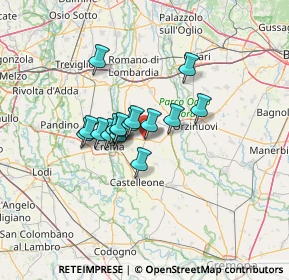 Mappa Via Guglielmo Marconi, 26014 Cremona CR, Italia (8.66125)