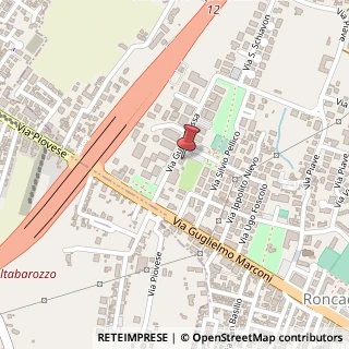 Mappa Via G. Rossa, 8, 35020 Ponte San Nicolò, Padova (Veneto)