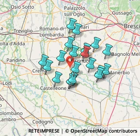 Mappa Via Maggiore, 26029 Soncino CR, Italia (10.1585)