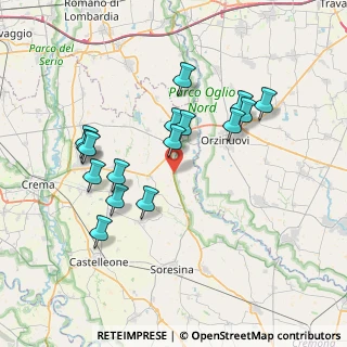Mappa Via Maggiore, 26029 Soncino CR, Italia (7.085)