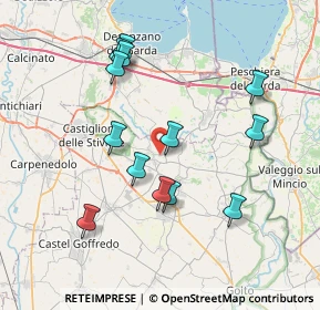 Mappa Via Francesco Giuseppe, 46040 Solferino MN, Italia (7.36615)