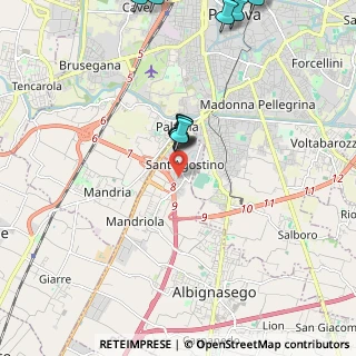 Mappa Via Vecellio Tiziano, 35020 Sant'Agostino PD, Italia (2.65667)