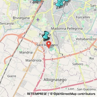 Mappa Via Amedeo Modigliani, 35020 Sant'Agostino PD, Italia (2.67083)