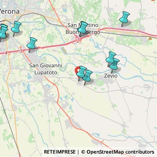 Mappa Via Speranza, 37059 Zevio VR, Italia (5.6675)