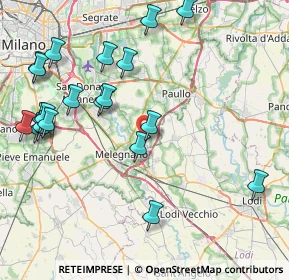 Mappa Piazza Europa, 20070 Dresano MI, Italia (9.7325)