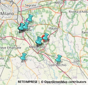 Mappa Piazza Europa, 20070 Dresano MI, Italia (6.56455)