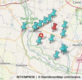 Mappa Via Tombotto, 25022 Borgo San Giacomo BS, Italia (6.566)