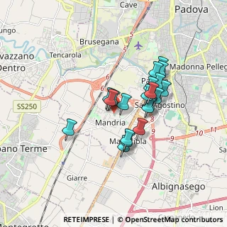 Mappa Via Ca' Rasi, 35142 Padova PD, Italia (1.324)