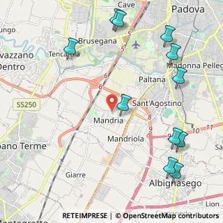 Mappa Via Ca' Rasi, 35142 Padova PD, Italia (2.77545)